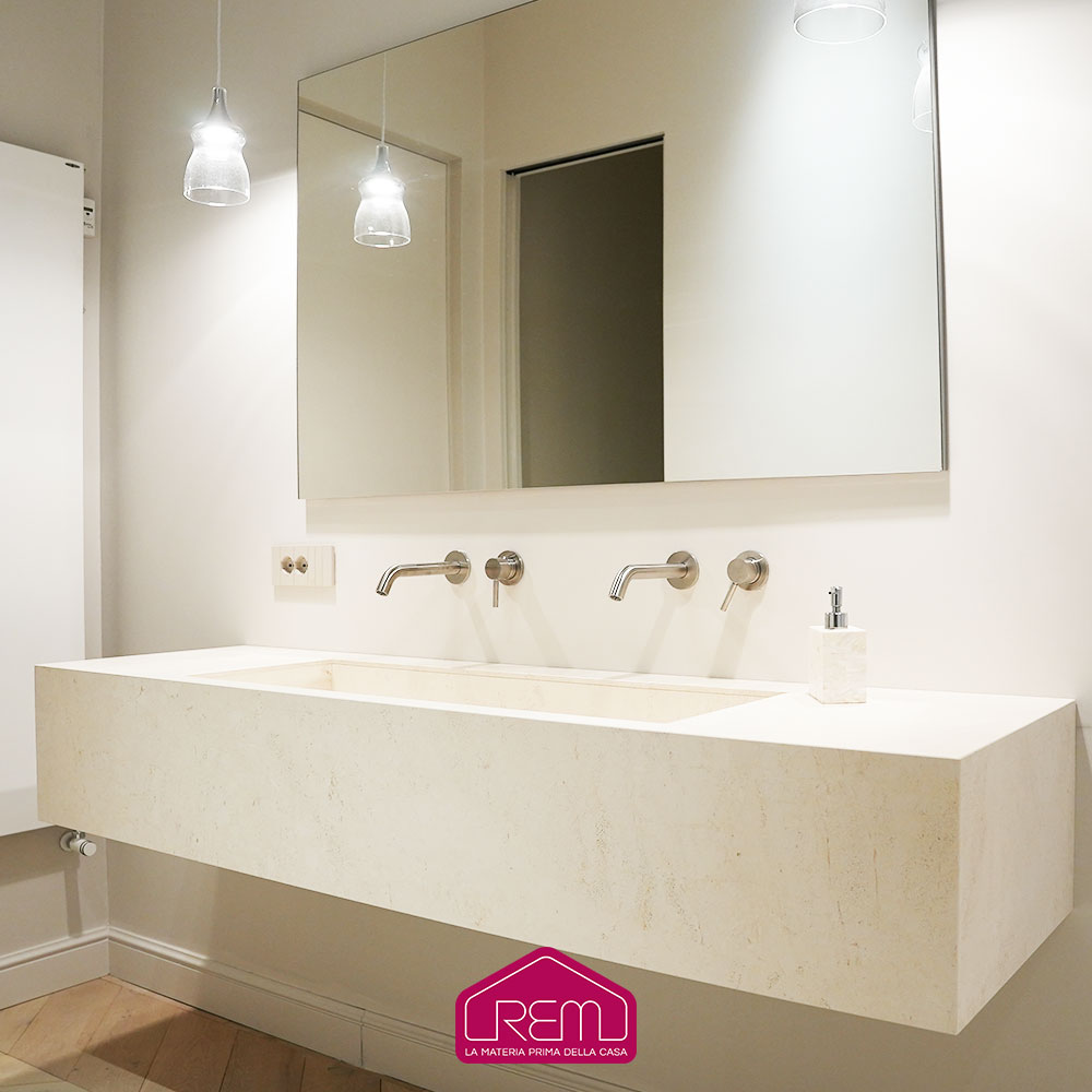 Bagno armonioso ed elegante