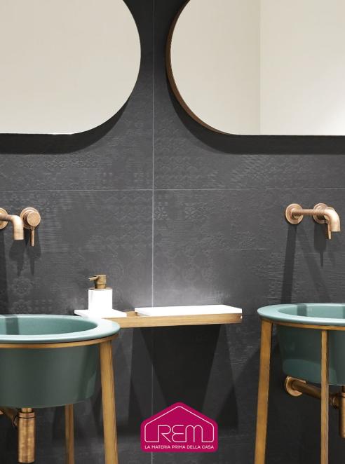 Un bagno dal look contemporaneo