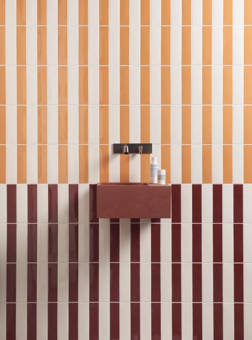 41ZERO42 - kappa bordeaux, white, tangerine