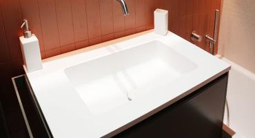 Un bagno elegante ed originale