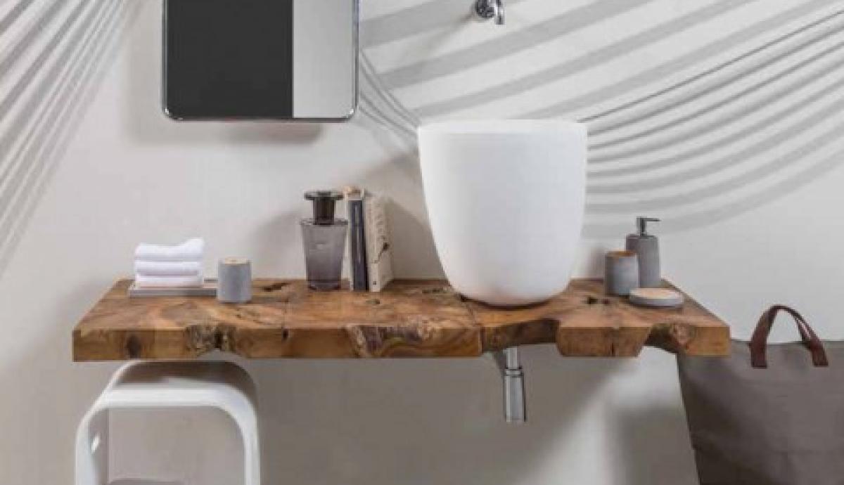 Set Accessori Bagno Cipì collezione Shaker in Pet decorato con motivo rombi