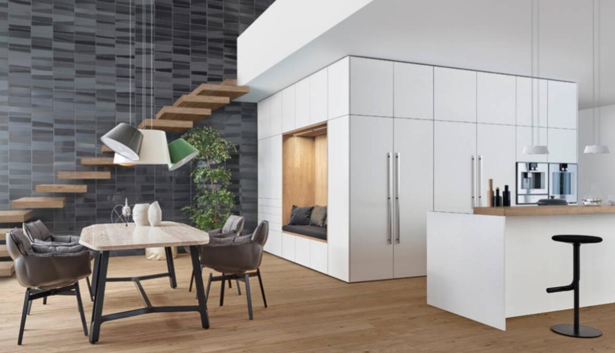 Cucina open space Hansgrohe