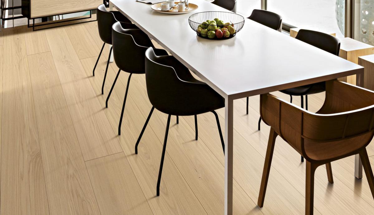 Parquet Natura, Rovere Europeo Select spazzolato verniciato
