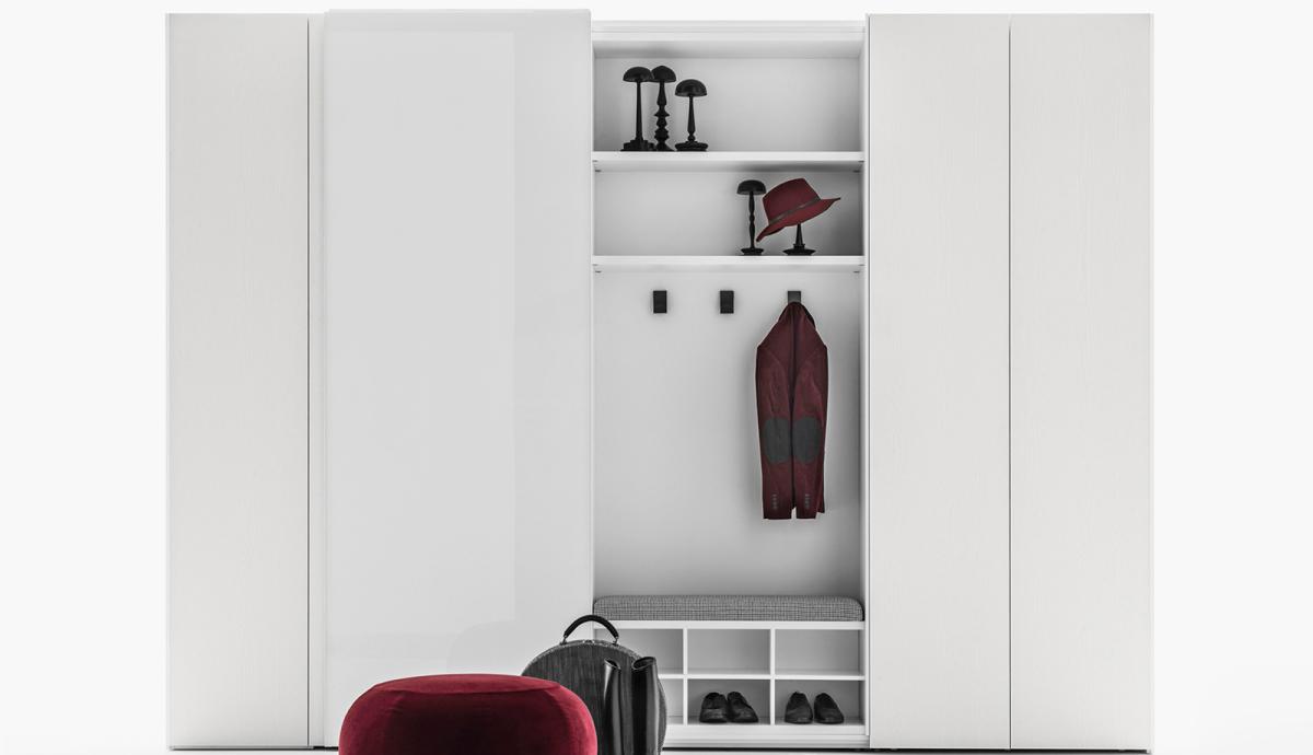 Caccaro - armadio scorrevole Natural Wood